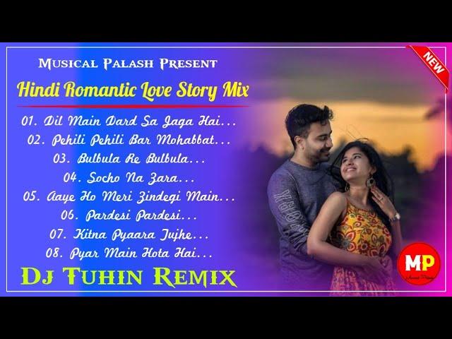 90's Hindi Romantic Love Story Mix//Dj Tuhin Remix//@musicalpalash