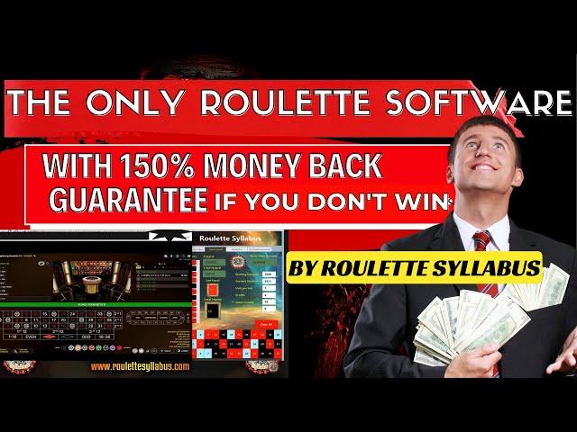 Winning roulette software | Roulette Syllabus | How to win roulette