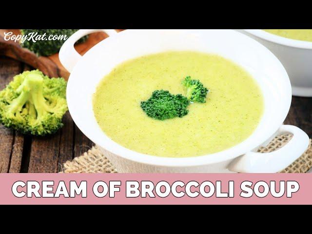 How to Make Cream of Broccoli Soup