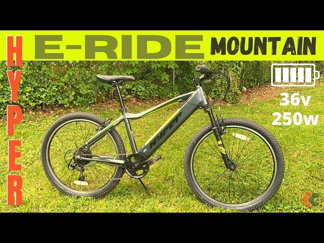 $578 Hyper E-Ride Mountain 20mph 36v 250w Budget eBike from Walmart