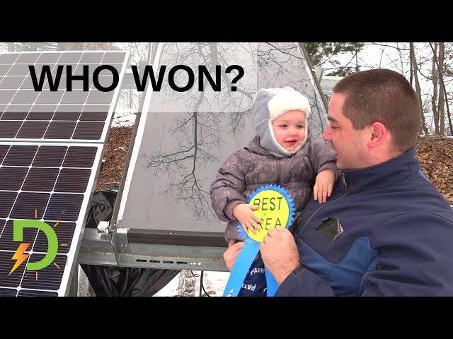 Results of Solar Thermal vs. PV Experiment in Heating Water