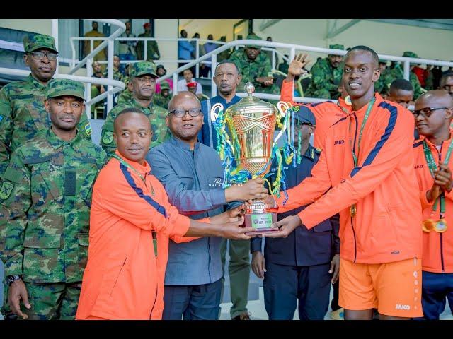 Rep. Guard iyobowe na Afande Ian Kagame nka Captain yegukanye igikombe cya RDF Liberation Cup