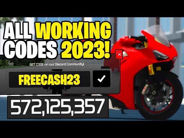 *NEW* ALL WORKING CODES FOR MOTO TRACKDAY PROJECT IN 2023! ROBLOX MOTO TRACKDAY PROJECT CODES