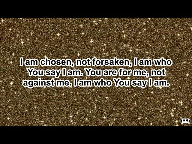 Who You Say I Am - Hillsong - Instrumental (Key F) - 9.12.24