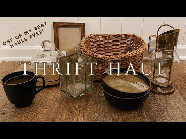 Come Thrift with Me | Goodwill Thrift Haul