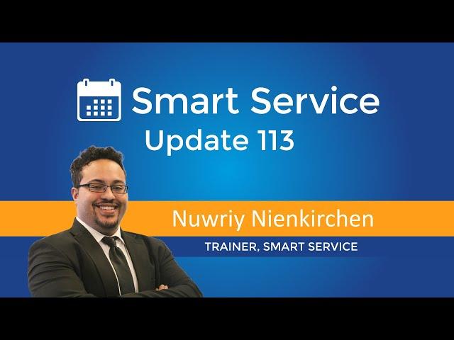 Smart Service Update 113