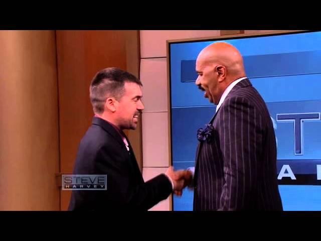 Grayson Kirby shares miraculous survival story on the Steve Harvey Show