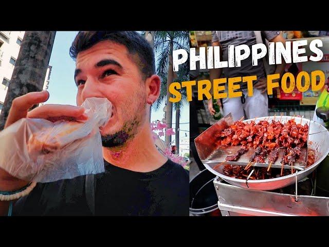 Philippines Street Food in Manila - My last day in Philippines 