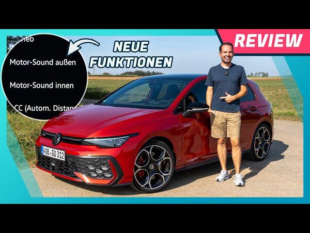 Golf 8 GTI Facelift im Test: Lohnen sich 20 PS mehr? Neue Funktionen, Fahrwerk & Soundcheck