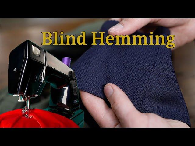 Blind Hem Your Dress Pants With a Home Sewing Machine