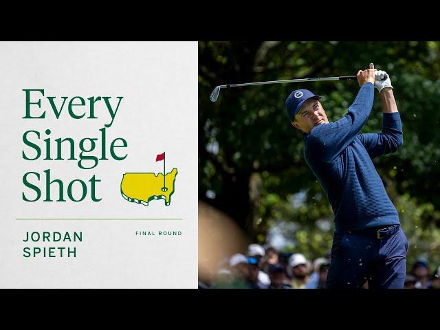 Jordan Spieth's Final Round | Every Single Shot | The Masters