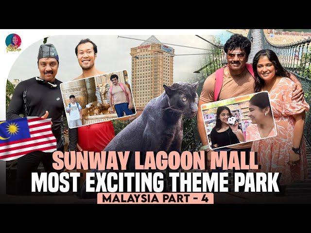 Sunway Lagoon Mall and Theme Park ️ | Part - 4 | Preethi Sanjiv
