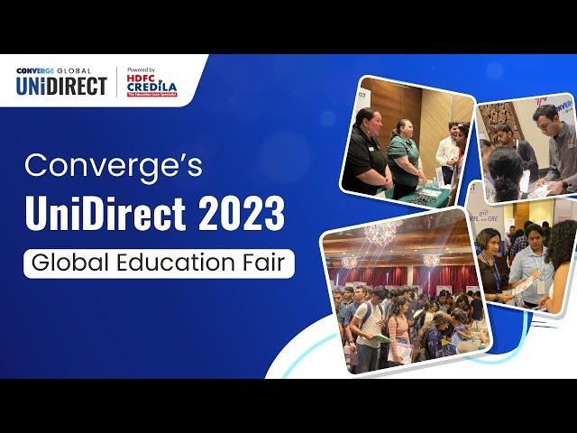 Converge UniDirect 2023 - Global Education Fair!