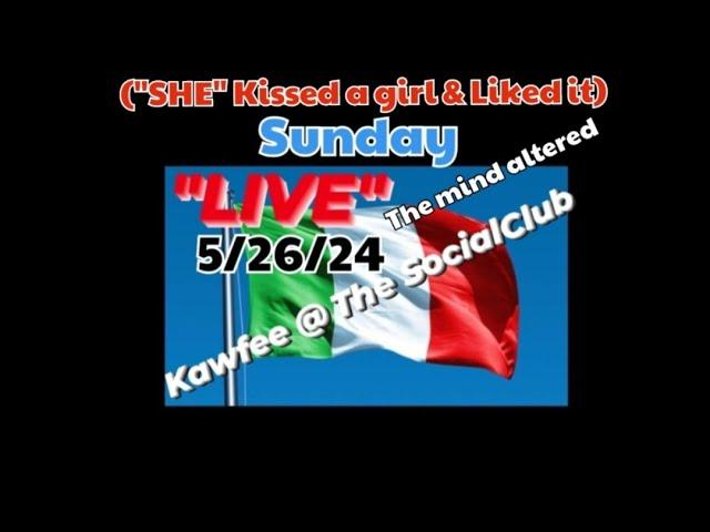 "The altered Mind" Sunday 5/26/24 Kawfee Talk W/Tommy Stigs LIVE @ The Social Club