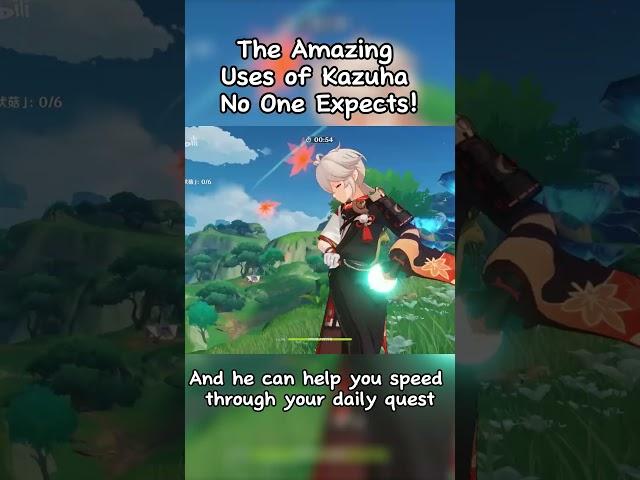 Kazuha Tricks No One Expects!