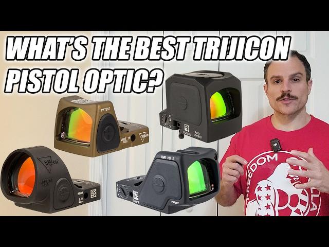 Trijicon Pistol Red Dots Explained (2025 Edition)