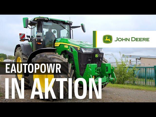 Komfort und Zugleistung mit dem JOHN DEERE eAutoPowr-Getriebe!