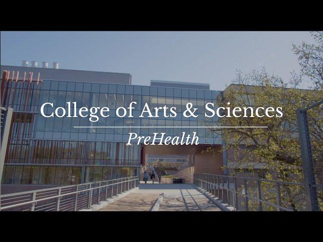 Introducing the PreHealth Program for PreMed, Dental and Veterinary Studies | Washington University