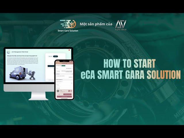 How to start eCA Smart Gara Solution | eCA Smart Gara Solution