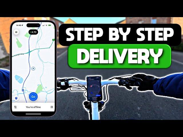 How to deliver Uber Eats STEP BY STEP | Delivery App Tutorial 2023