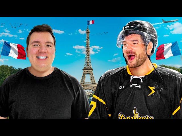 Living 100+ Hours with a Hockey Team in France