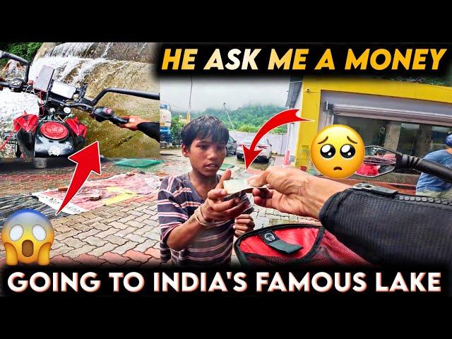 He ask me a moneyGoing to india's famous lake| Ladakh Ride