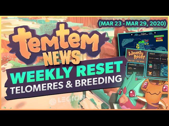 Temtem Weekly Reset | Telomere Hacks and Breeding SVs | Temtem Weekly Update
