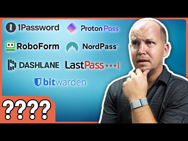 I Tested 7 Password Managers: the BEST one is…