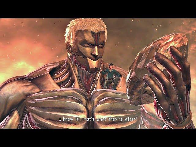 ATTACK ON TITAN 2 - Secret Final Boss & TRUE ENDING (SEASON 3 ENDING) PS4 PRO