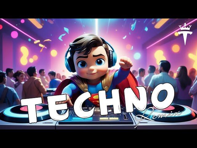 TECHNO MIX 2024  Rave Techno Remixes for Party, Gym, and Car Music