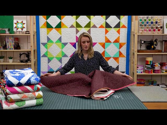 Quick Quilting Tip: How to Fold and Store Quilts with Jenny and Aislinn at Missouri Star Quilt Co.