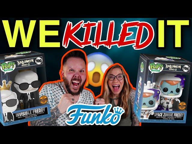 WE KILLED IT! EPIC PULLS! | FREDDY FUNKO HALLOWEEN SERIES 2 NFT POP | FUNKO POPS | DROPPP TOKENHEAD