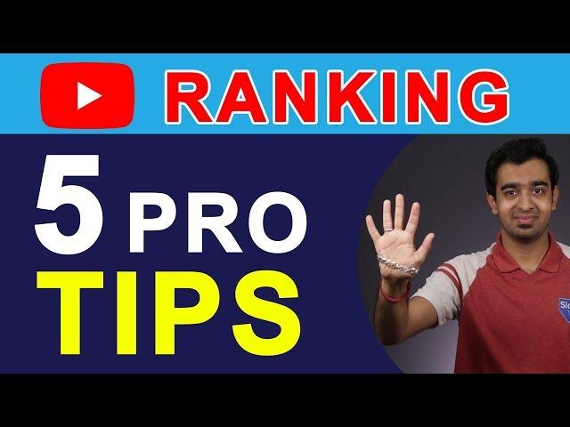 YouTube Pro Tips: How To Rank YouTube Videos To Get 10k Views Easily (2020) | HINDI