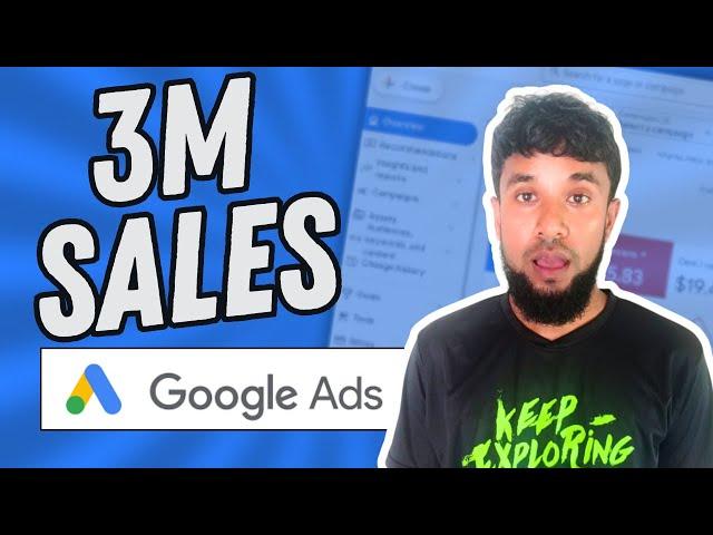 3 Million Sales Of Google Ads Case Study