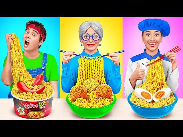 Ik vs Oma Koken Uitdaging | Wie Wint de Geheime Keukenstrijd Multi DO Challenge