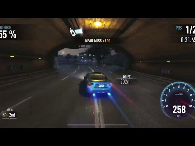 Need For Speed No limits - EVENT4 RUSH HOUR/HOPE BRIDGE WEST, NIGHT