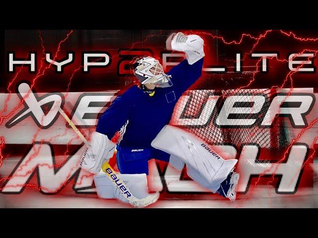 NEW BAUER GEAR!! 1st Skate Mic’d Up // Hyperlite 2 & Mach Review