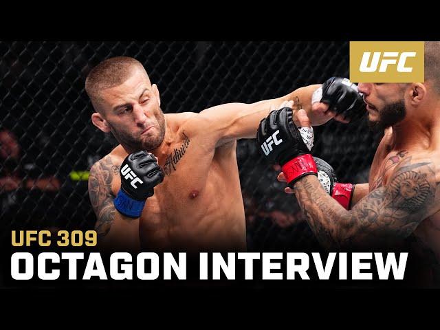 Oban Elliott Octagon Interview | UFC 309