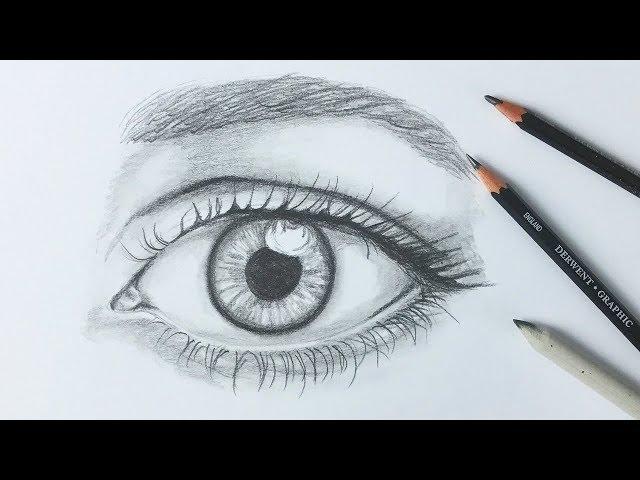 How to draw a realistic eye