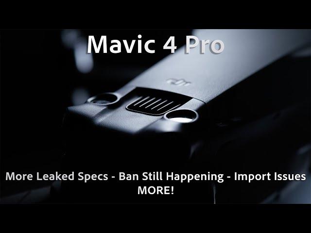 DJI Mavic 4 Pro: Leaked Specs & Pricing Finally Revealed!