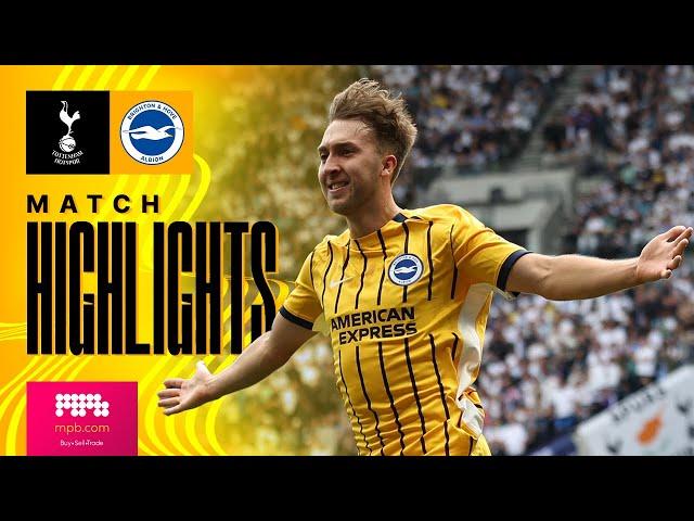 HIGHLIGHTS | Tottenham v Brighton | Premier League