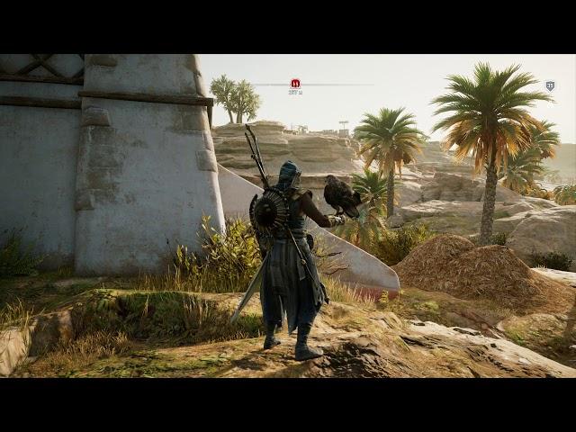 Assassin's Creed: Origins [Истоки] - Загадка папируса "Покосившаяся башня"