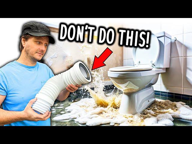 This Mistake Can Ruin Your Toilet Installation!