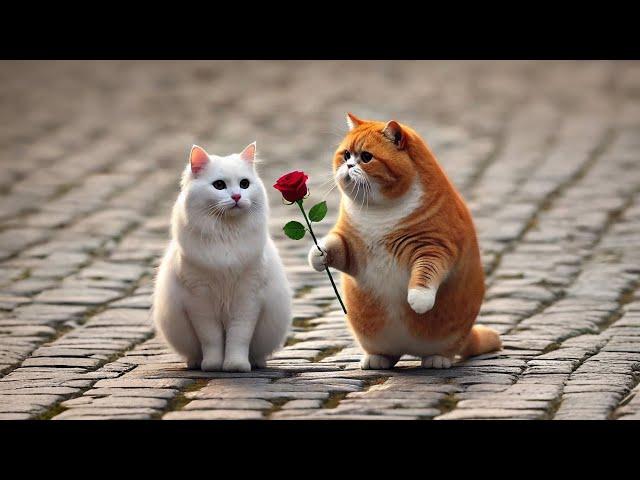 The Romantic Adventure of a Ginger Cat: Love, Surprises, and a New Family ️"