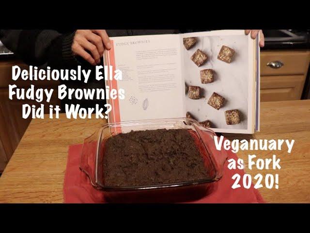 Deliciously Ella Fudgy Brownies - Did it Work? Veganuary as Fork 2020!