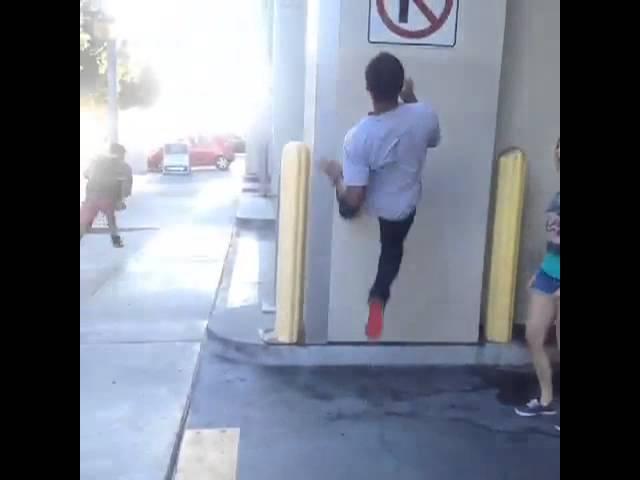 But That Backflip Tho #KingBach to the rescue! (KingBach Vine)