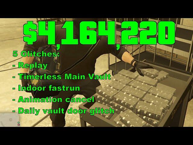 Mastering Casino Heist Glitches: Replay Glitch, Timerless Main Vault and more!