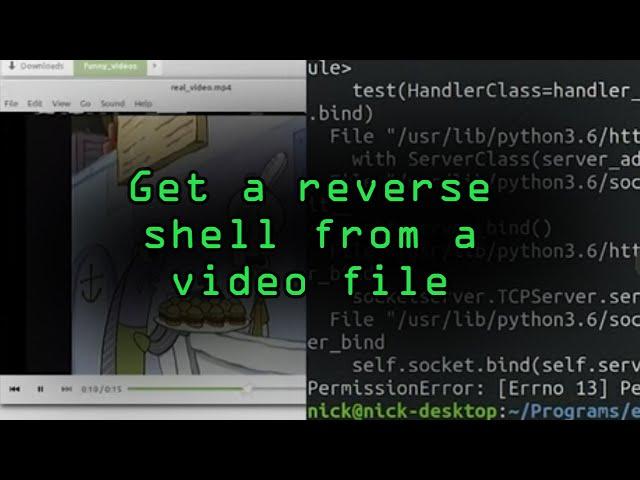 Create a Reverse Shell Using a Fake MP4 File [Tutorial]