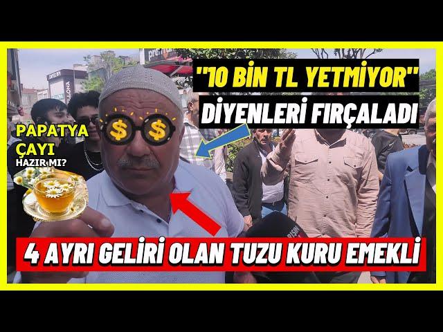 TROLLERE TAŞ ÇIKARAN EMEKLİ ORTALIĞI KARIŞTIRDI Emekliler Sokak Röportajı #emekliler #röportaj