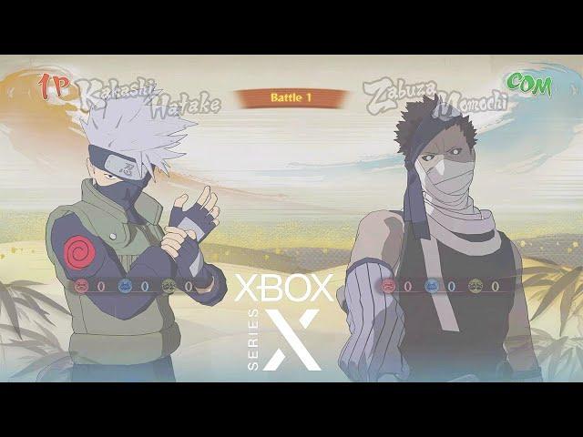 Naruto Ultimate Ninja Storm 4 || Xbox Series X Gameplay